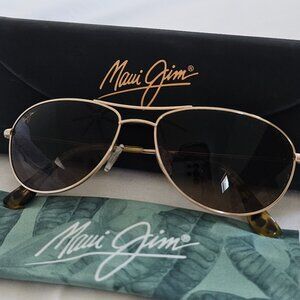 Maui Jim Baby Beach Polarized Aviator Sunglasses